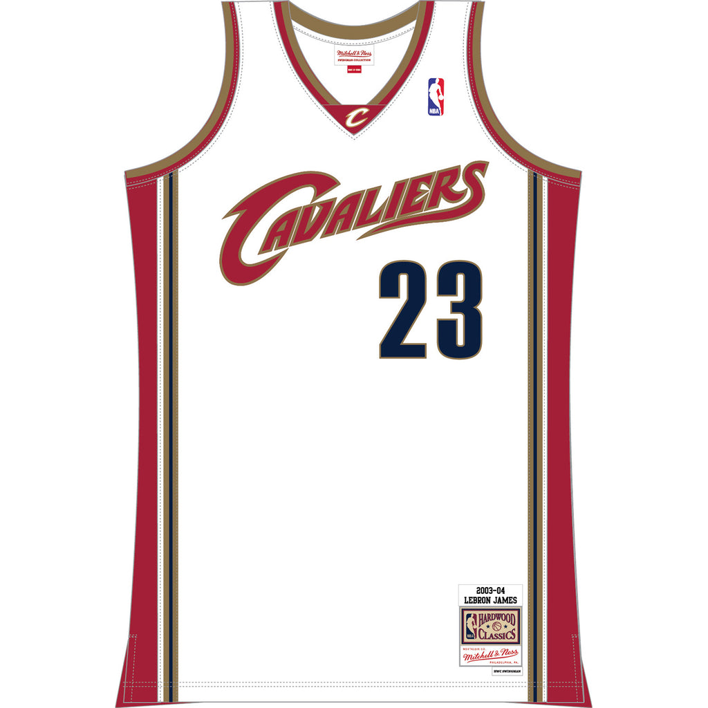 Mitchell & Ness Swingman Jersey Cleveland Cavaliers 2003-04 LeBron James-  Basketball Store