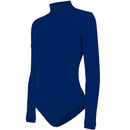 Women's Stretch Nylon Turtleneck Bodysuit - lauxsportinggoods