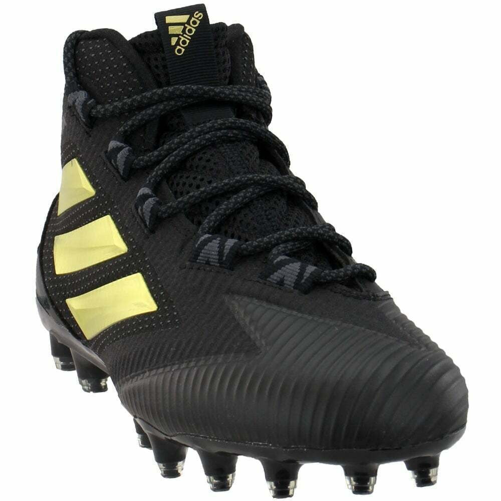 Adidas Men s Freak Carbon Mid Cleats Core Black