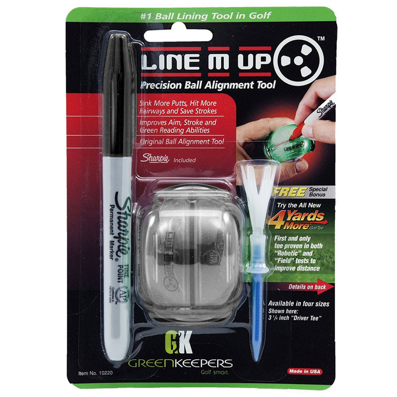 ProActive Line M Up Ball Alignment System Black - lauxsportinggoods