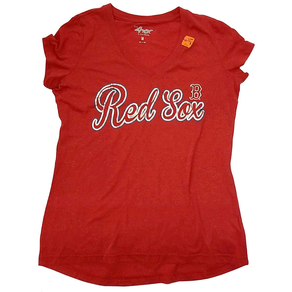 G III 4her Red Sox Ladies Tee Shirt - lauxsportinggoods
