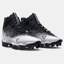 Under Armour Men's Spotlight Franchise Football Shoe - Black/White - lauxsportinggoods