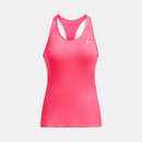 Under Armour Women's HeatGear Sonic Tank, Fluo Pink/Graphite, XLarge - lauxsportinggoods