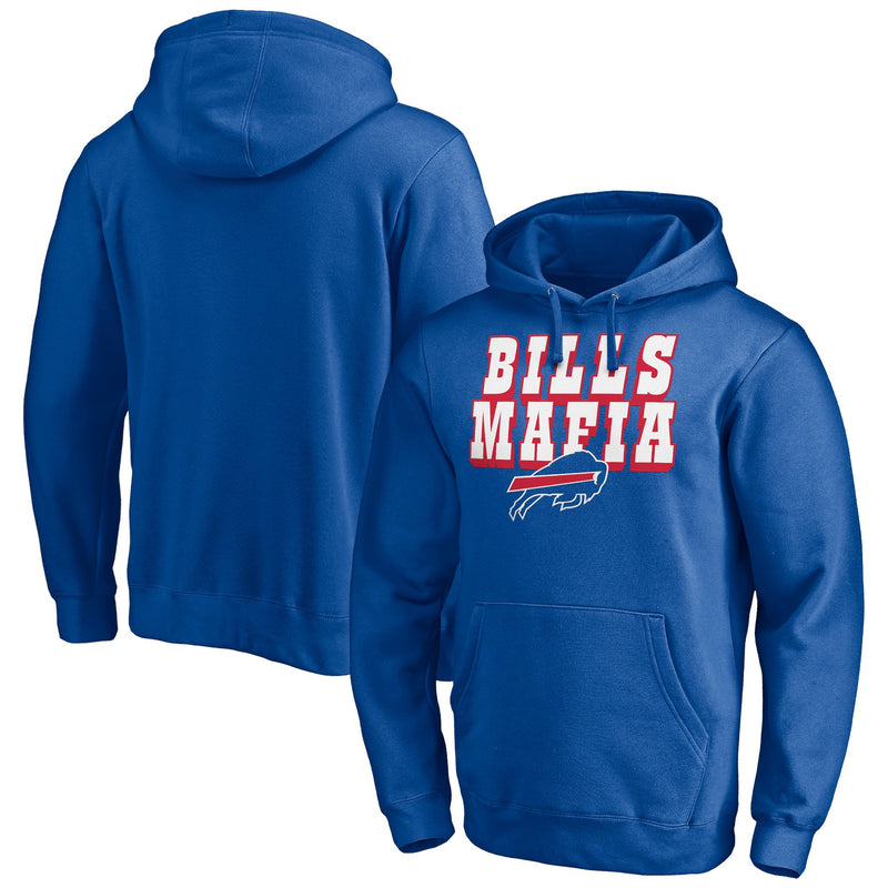 Fanatics Men's Buffalo Bills Hometown Collection Sweep Fitted Pullover Hoodie - lauxsportinggoods
