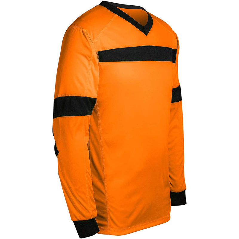 Champro Soccer Shirt - Neon Orange/Black Large - lauxsportinggoods