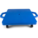 Champion Sports - Heavy-Duty Poly Plastic Scooter With Handle - 16 Inch - Blue - lauxsportinggoods