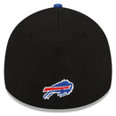 New Era Buffalo Bills Draft 39THIRTY Flex Hat - Black/Royal - lauxsportinggoods