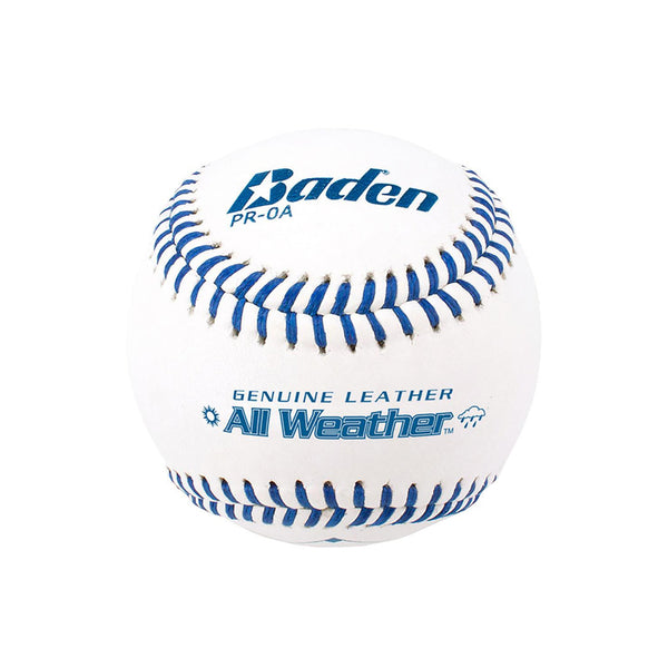 Baden All-Weather Gnuine Leather Practice Baseballs - lauxsportinggoods