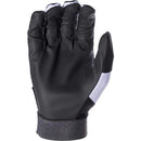 Franklin Sports MLB Youth Flex Batting Gloves - Black/White - Large - lauxsportinggoods