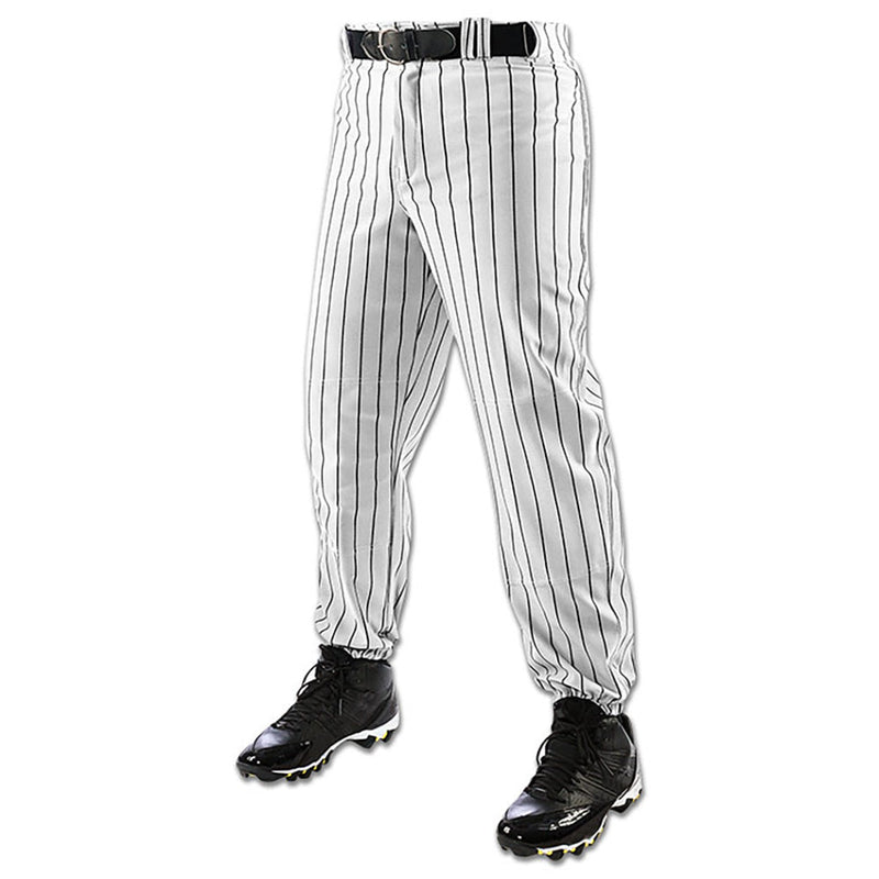 Champro Boys' Triple Crown Pinstripe Polyester Baseball Pants Youth - lauxsportinggoods
