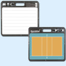 Sport Write - PRO Volleyball Dry-Erase Board - 16.5" x 12.5" - lauxsportinggoods