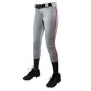 Champro Women's Tournament Low Rise Softball Pants with Side Piping - lauxsportinggoods