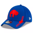 New Era Men's Buffalo Bills 2021 NFL Sideline Home Historic Logo 39THIRTY Flex Hat - Royal - lauxsportinggoods