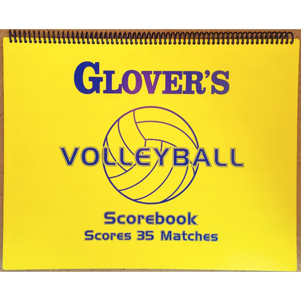 Glover's Scorebooks Volleyball Short Form Scorebook (35 Matches) - lauxsportinggoods