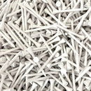 Cam Golf Bulk Wood Tees 2 3/4" - 100 Count - White - lauxsportinggoods
