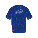 Outerstuff Men's Buffalo Bills Stadium Logo Short Sleeve Tee - Royal - lauxsportinggoods