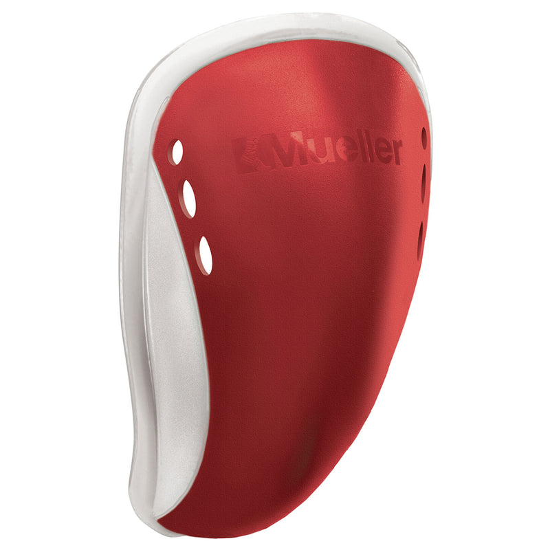 Mueller M-56202 Flex Shield Protective Cup, Red/White Teen Size - lauxsportinggoods