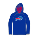 Zubaz Men's Buffalo Bills Static Print  Lightweighted Hoody - Team Color - lauxsportinggoods