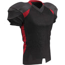 Open Box Champro Youth Huddle Football Jersey - BLACK BODY, SCARLET BODY - S - lauxsportinggoods