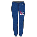 Zubaz Women's Buffalo Bills Marled 2-color Zebra Print Graphic Soft Joggers - lauxsportinggoods
