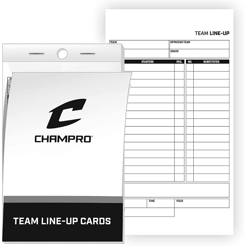 Champro Line-up Cards - lauxsportinggoods