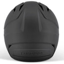 Used Champro HX Gamer Plus Bsbll Helmet w/Flap-BLACK BODY-MATTE-Senior - lauxsportinggoods