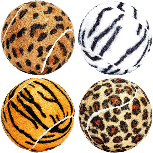 Unique Sports Dog Fetch Squeaker Balls Assorted 4-Pack - lauxsportinggoods