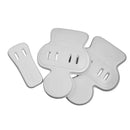 Rawlings High Rise Hip Pad (11-Inch, White) - lauxsportinggoods