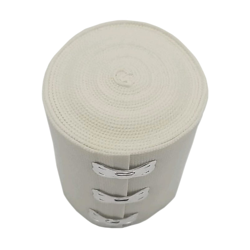 Standard Knit Elastic Bandage w/Removable Clips 4" x 10Yd Latex-Free - lauxsportinggoods