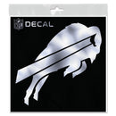 W-31012 Bills Metallic Window Decal 6 x 6 - lauxsportinggoods