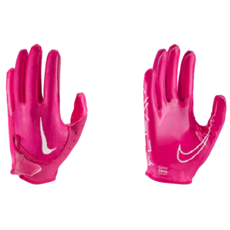 Football gloves top youth pink