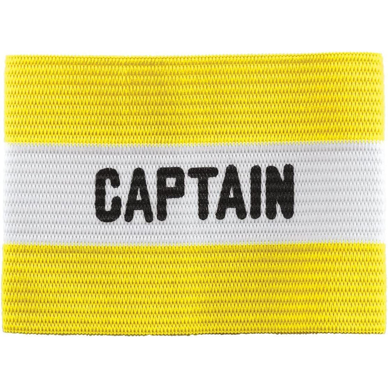 Open Box Kwik Goal Captain Arm Band - Yellow - Youth - lauxsportinggoods