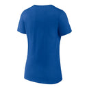 Fanatics Women's Buffalo Bills Fundamentals Cotton Back Home Again V-Neck S/S Tee - lauxsportinggoods