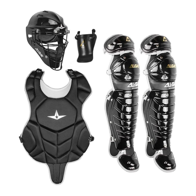 Open Box All-Star Ages 9-12 League Series Catching Kit - Black - OSFM - lauxsportinggoods