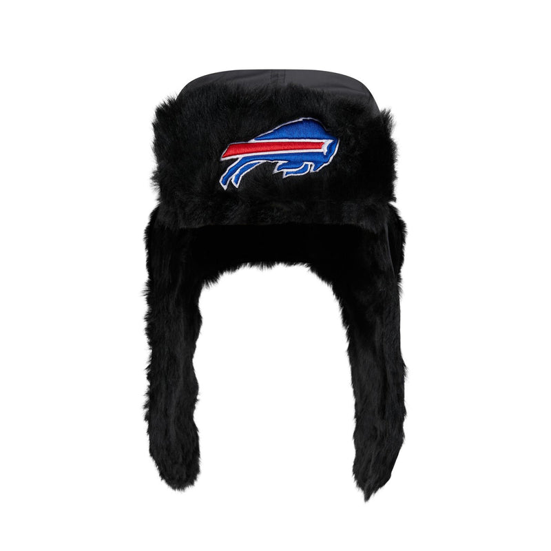 New Era Men's Buffalo Bills Trapper Basic E3 Hat - Black - lauxsportinggoods