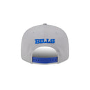 New Era Men's Buffalo Bills Lift Pass 9FIFTY Snapback Cap - Grey/Royal - lauxsportinggoods