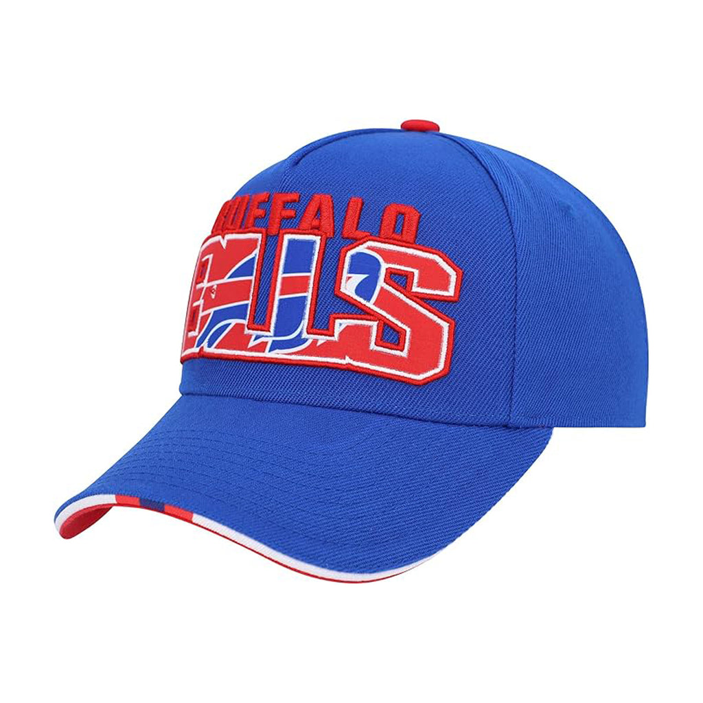 Outerstuff Youth Buffalo Bills on Trend Precurved A-Frame Snapback Hat - Royal