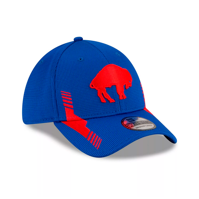 New Era Men's Buffalo Bills 2021 NFL Sideline Home Historic Low Profile 59FIFTY Fitted Hat - Royal - lauxsportinggoods