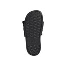 Adidas Adilette Comfort Kids Adjustable Slides - Black/White - lauxsportinggoods