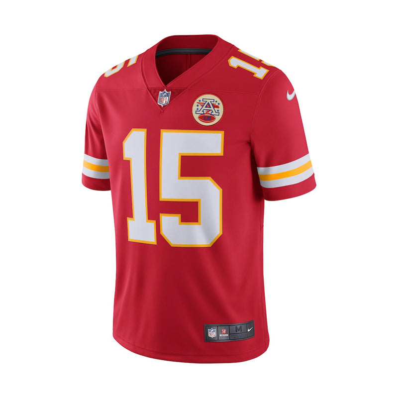Nike Men's NFL Kansas City Chiefs Patrick Mahomes Limited Jersey - Red - lauxsportinggoods