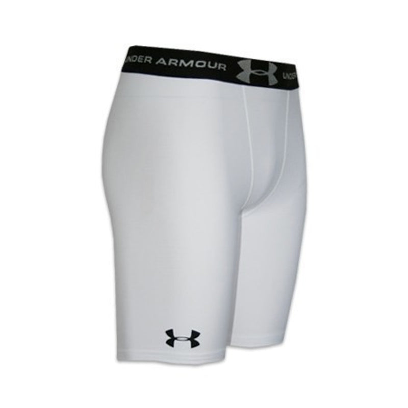 Under Armour Mens HG Compression Short - White - XLarge - lauxsportinggoods