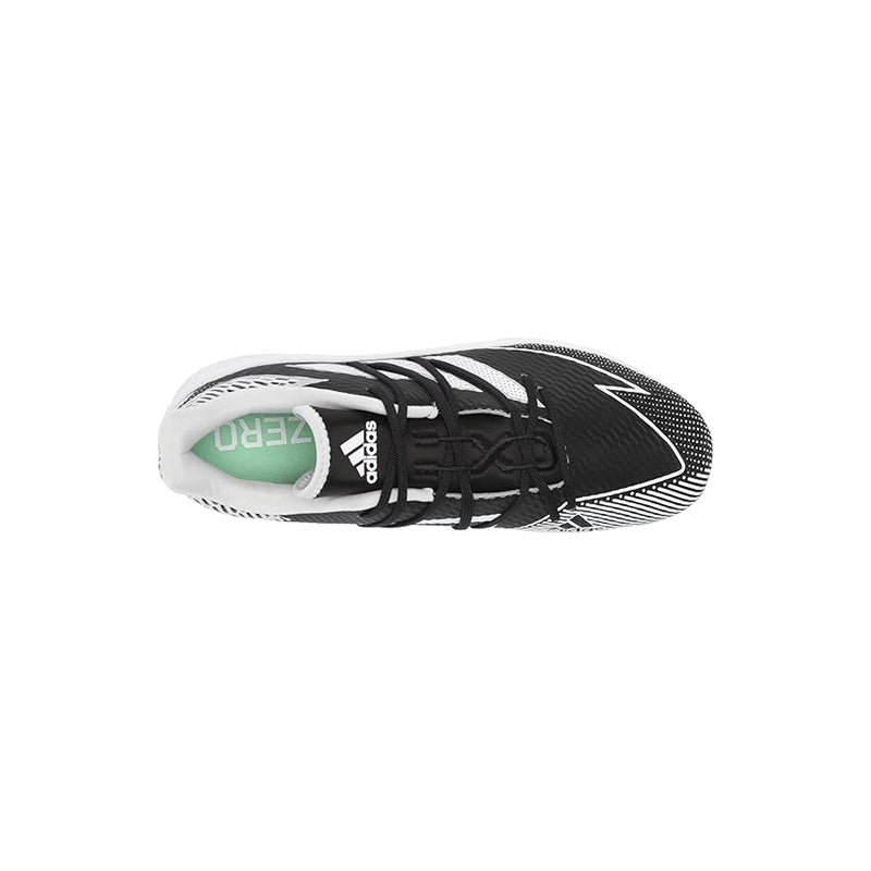 Adidas Menʼs Afterburner 7 Baseball Shoe - Black/White - lauxsportinggoods