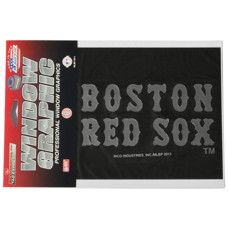 Rico MLB Boston Red Sox Window Graphic - lauxsportinggoods