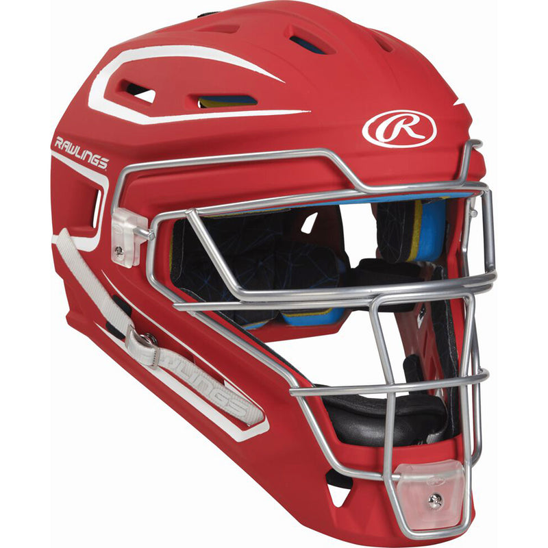 Rawlings 2-Tone Mach Catcher's Helmet - lauxsportinggoods
