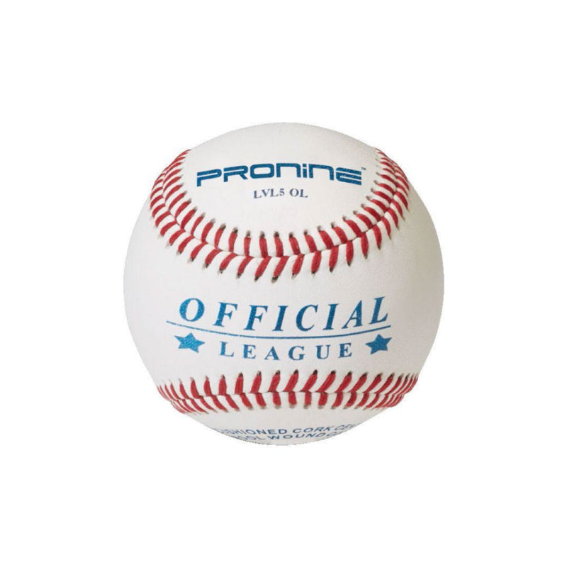 ProNine LVL5OL Official League Soft Core Baseball - Level 5 - lauxsportinggoods