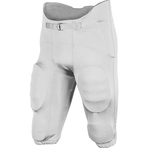 Used Champro Adult Terminator-2 Integrated Football Pants - White - XLarge - lauxsportinggoods