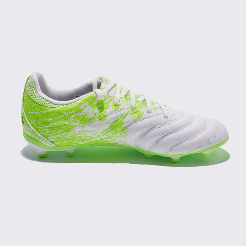 Adidas Men's Copa 20.3 FG Soccer Cleats - White/Green - lauxsportinggoods