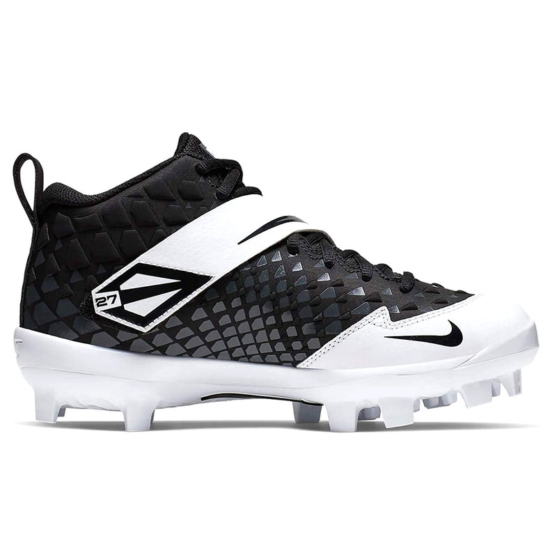 Nike Kids Force Trout 6 Pro MCS Baseball - Black/Anthracite/White - 6 - lauxsportinggoods