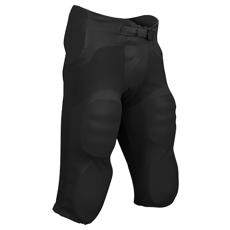 Used Champro Men's Safety Practice Football Pants with Built-In Pads-Small-Black - lauxsportinggoods