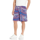 Zubaz Men's NFL Buffalo Bills Classic Zebra Print Shorts - lauxsportinggoods